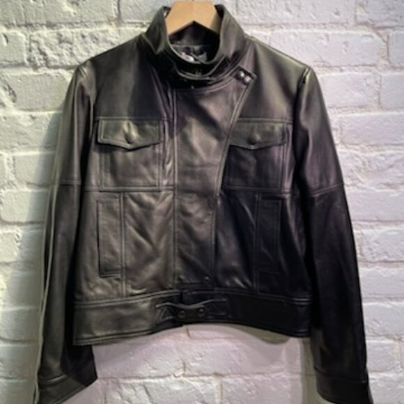 Emerson Fry Biker Jacket-NWT-Size 6 - Picture 2 of 7